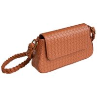 Cartera Tejida Color Camello SINGULAR
