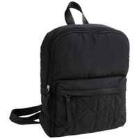 Mochila nylon negro SINGULAR