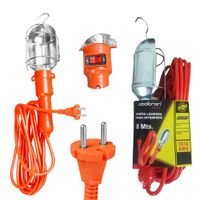 Luz de trabajo con protector de metal 15 Metros ABATRON 18 AWG SWITCH