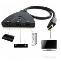 Switch Cable Hdmi 3 Puertos Full Hd 1080p 3x1
