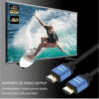 Cable Hdmi 2.0 4k Ultra Hd Alta Velocidad 3d 2 Metros 2160p - PVC