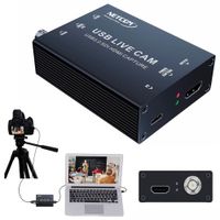 Capturadora De Video Hdmi Y Sdi 4k 30hz Usb 3.0 Netcom Uvc