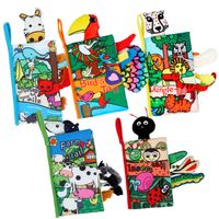 Libro de Estimulación Niños Juguete Sensorial Aleatorio x1