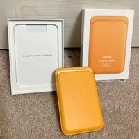 WALLET TARJETERO MAGSAFE IPHONE AMARILLO