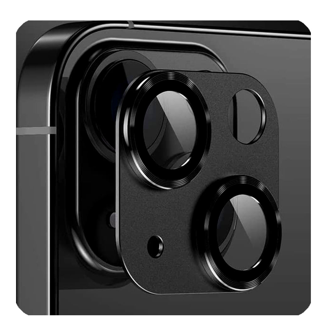 Protector de cámaras para iPhone 14 / 14 Plus Negro