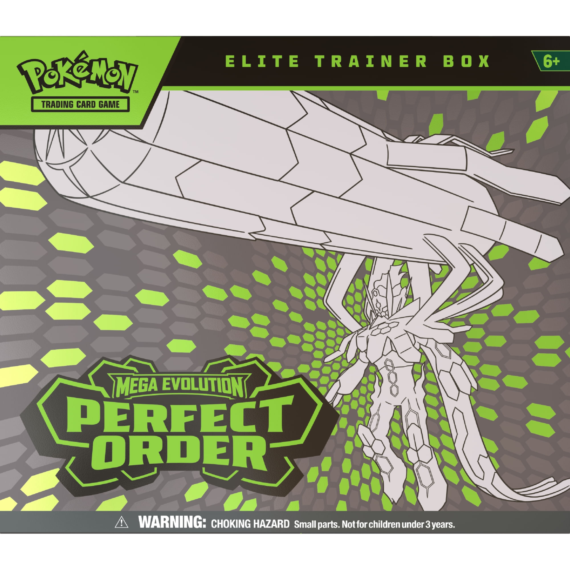 Coleccionable TCG Pokemón Mega Evolution Perfect Order Elite Trainer Box Inglés