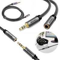 Cable Extensión De Audio Plug A Jack 3.5mm Trs Netcom 5 Mts