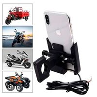Cargador sujetador para moto  - celular -usb