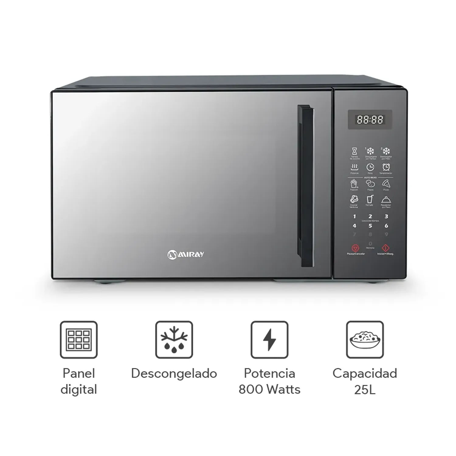 Horno Microondas Miray HMM-255N 25 L