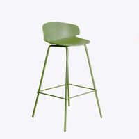 Banco de Bar Alto Venecia Fijo Color Verde Decorplas