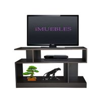 Mueble TV Centro Entretenimiento Rack TV 120 Wengue