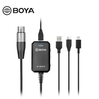 ADAPTADOR XLR – USB C, IOS, USB A BOYA BY-BCA70