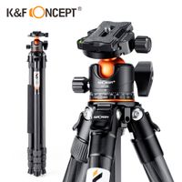 Trípode de fibra de carbono K&F Concept A254C4