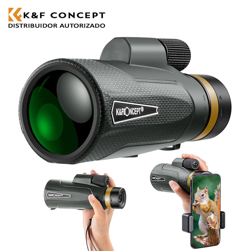 Monocular K&F Concept YH1250 12x50 HD