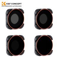 K&F Concept GOPRO HERO 9/10/11/12 4-in-1 Filter Kit (ND8/PL, ND16/PL, ND32/PL, ND64/PL)