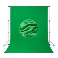 FONDO S/M TELA MUSELINA 3X6 VERDE CHROMA
