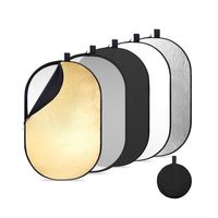 Rebotador ovalado 5 en 1 de 60X90 cm - K&F Concept