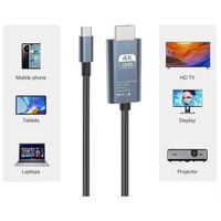 CABLE HDMI A TIPO ""C"" - IOS - ANDROID