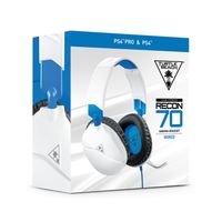 Audífono Gamer Turtle Beach Recon 70 Ps4 Xbox PC Nintendo Switch Blanco Azul