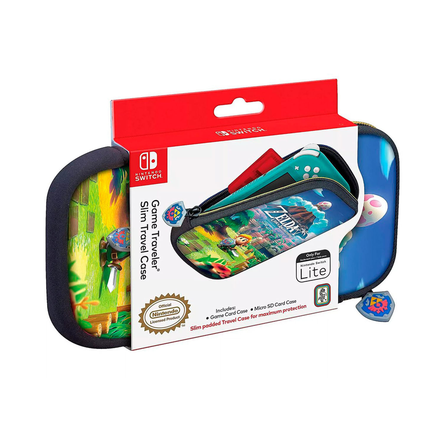 Estuche Game Travel Case Slim Nintendo Switch Link Aweking