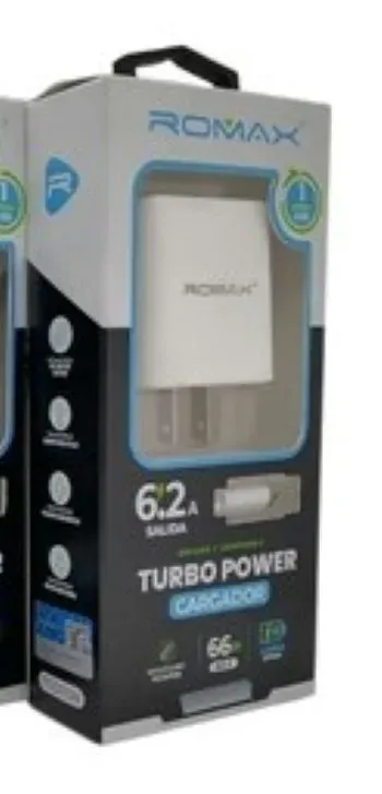 Cargador Romax Tipo C (6.2a)