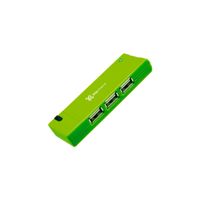 Hub de 4 Puertos USB 2.0 KlipXtreme KUH-400G Color Verde