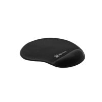 Mouse Pad Ergonómico KlipXtreme KMP-100B con Apoyo de Gel - Negro
