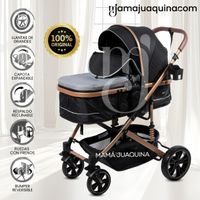 Coche Moisés de Lujo «INFINITIVE GOLD» Gris