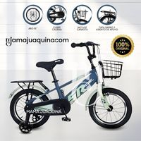 Bicicleta Para Niño «RACER SR» Aro 16 Azul Oscuro