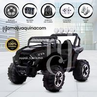 Carro a Batería 4x4 King «VOLTRON» Todo Terreno Negro