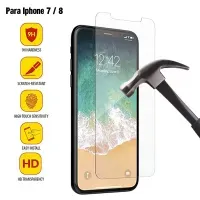 Mica De Vidrio Templado Transparente Para Iphone 7 / 8