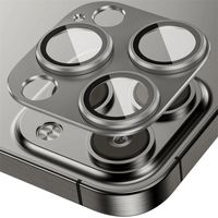 PROTECTOR CAMARA IPHONE 15 PRO MAX - TITANIUM