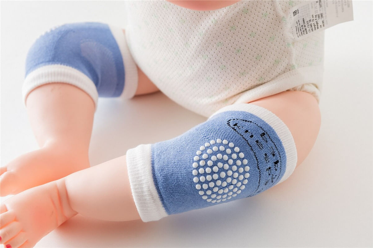 Protector De Rodilla Para Bebe Baby Froggie Azul