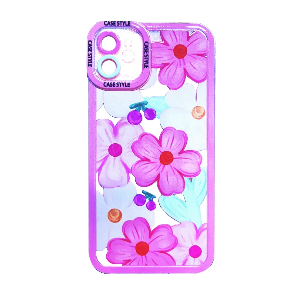 Case Con Diseño De Flores Para Iphone 11