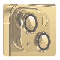 Protector de cámaras para iPhone 14 / 14 Plus Dorado