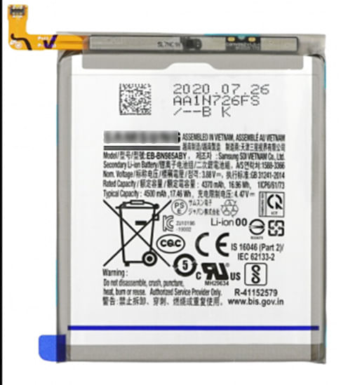 Batería Para Samsung Note 20 Ultra