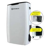 Deshumedecedor Digital Imaco Recipiente 3Lt DHE20