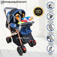 Coche Cuna «SHABERT GOLD II» Azul