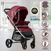 Coche Maleta de Lujo Kidilo «RAVEN» Borgoña