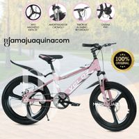 Bicicleta Deportiva Aro 20 «VELOZ» para Niños Rosado