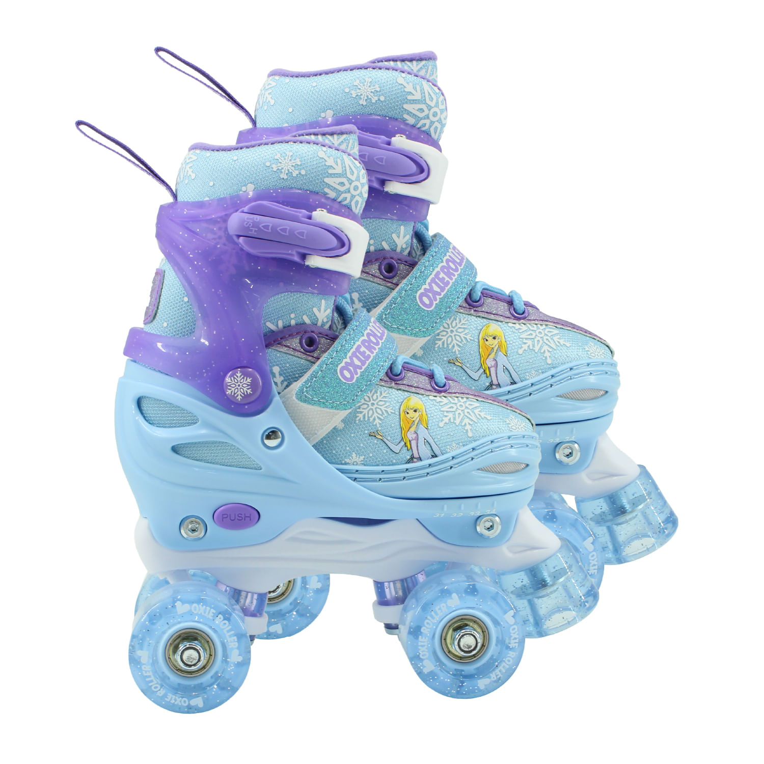 Patines oxie roller ajustable S 31-34 oxie pro turquesa