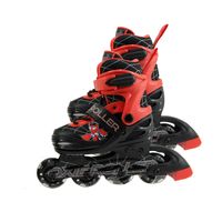 Patines lineal oxie roller ajustable S 31-34 oxie pro rojo negro