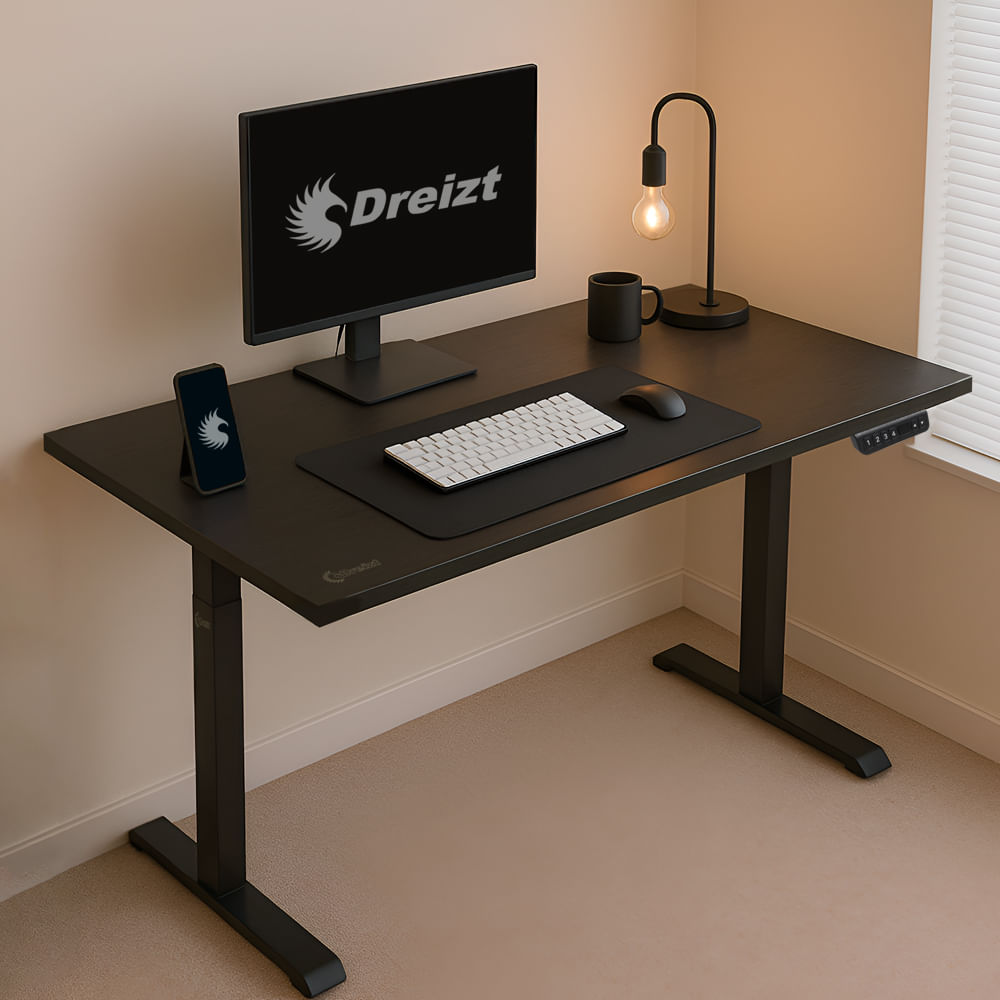 Escritorio Eléctrico Dreizt XDesk Smart 120x60 Negro