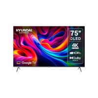 TV Hyundai 75"" QLED UHD Google TV HYLED7504QG