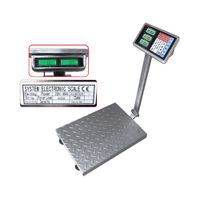Balanza con Brazo 300kg Doble Display OP-9093DD