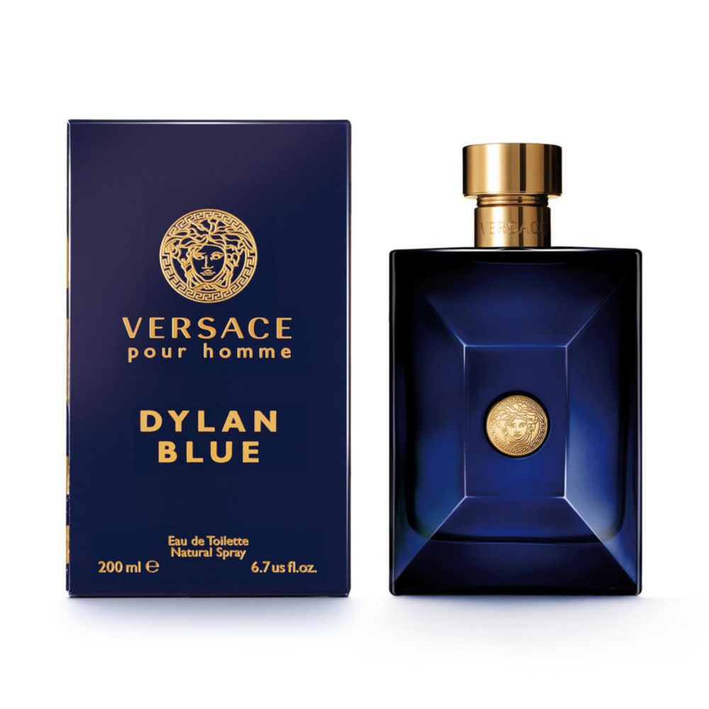 Perfume Dylan Blue Versace Para Hombre Edt 200Ml