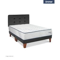 Dormitorio Gold Pocket Snow Queen Alfa Gris