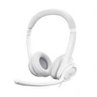 Audífonos con micrófono Logitech H390 USB-A con Cancelación de Ruido - Blanco