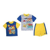 Pokemon Ropa Conjunto 3 Piezas Talla 8 Yellow