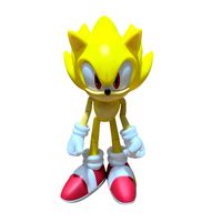 Muñeco Super Sonic Musical y Articulable The Hedgehog SONICM1-SUPER